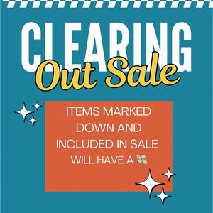 Store Clearance Sale Sign - Retail Display Banner